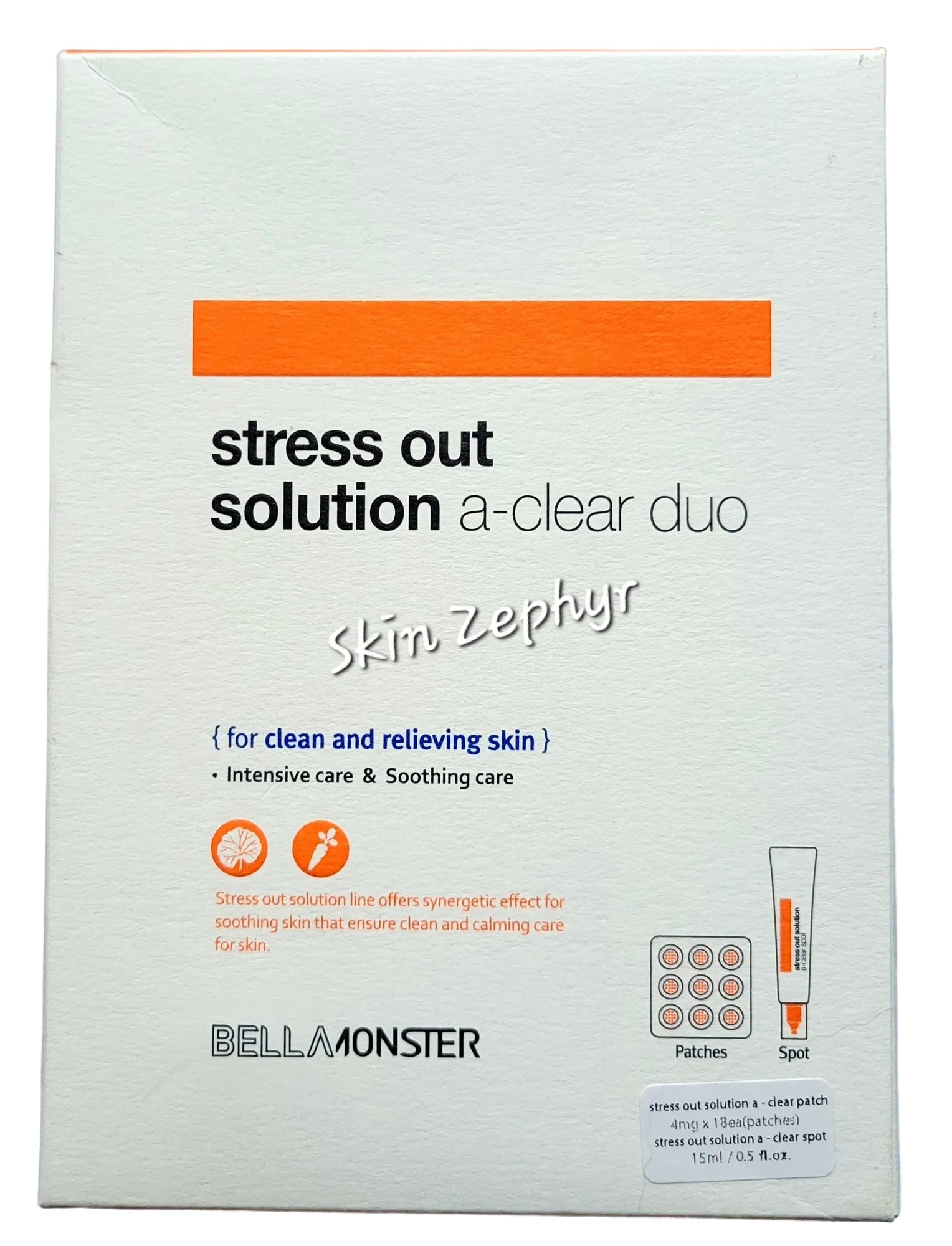 Bellamonster Stress Out Solution A-Clear Patch Duo