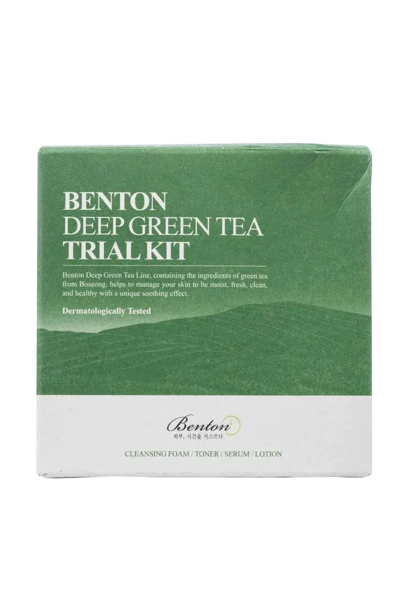 Benton Deep Green Tea Trial Kit