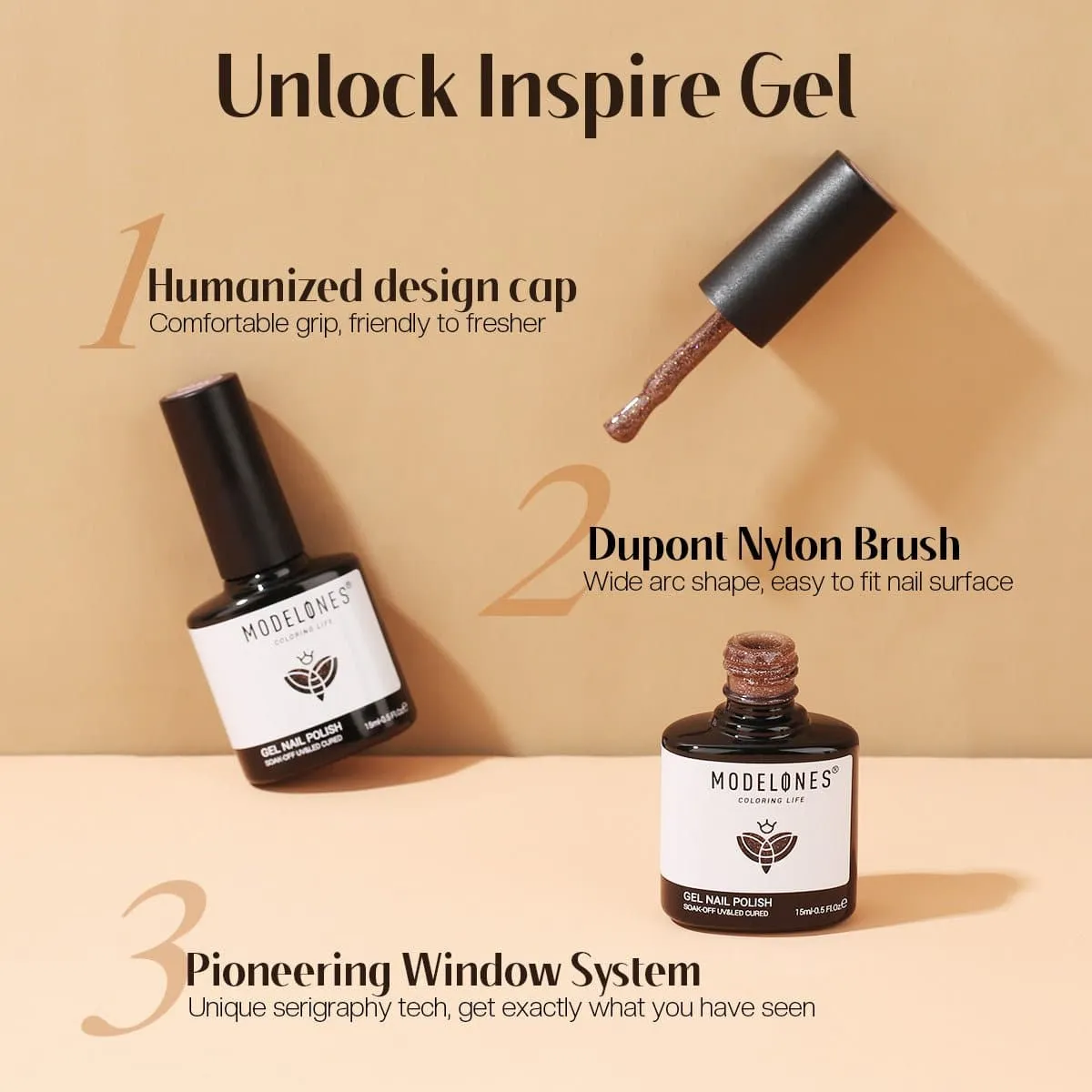 Beyond Limited - Modelones Gel Nail Polish Inspire Gel 15ml