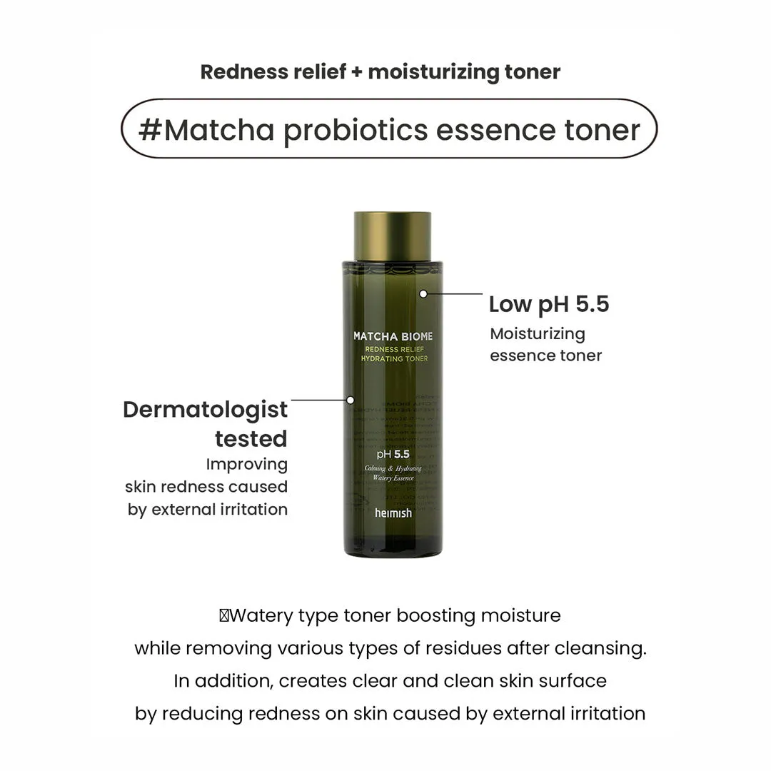 [BF] Matcha Biome Redness Relief Hydrating Toner 150ml/5.07fl.oz