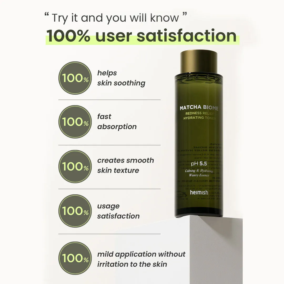 [BF] Matcha Biome Redness Relief Hydrating Toner 150ml/5.07fl.oz