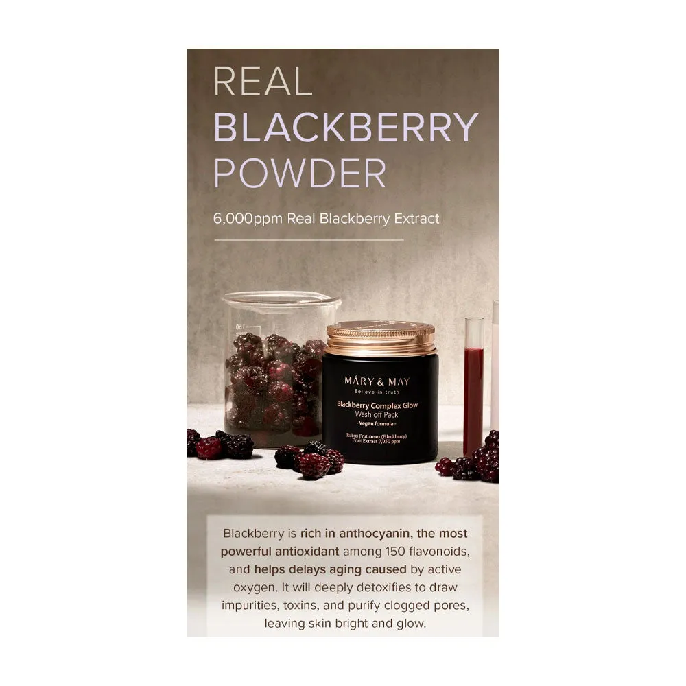 Blackberry Complex Glow Wash Off Pack