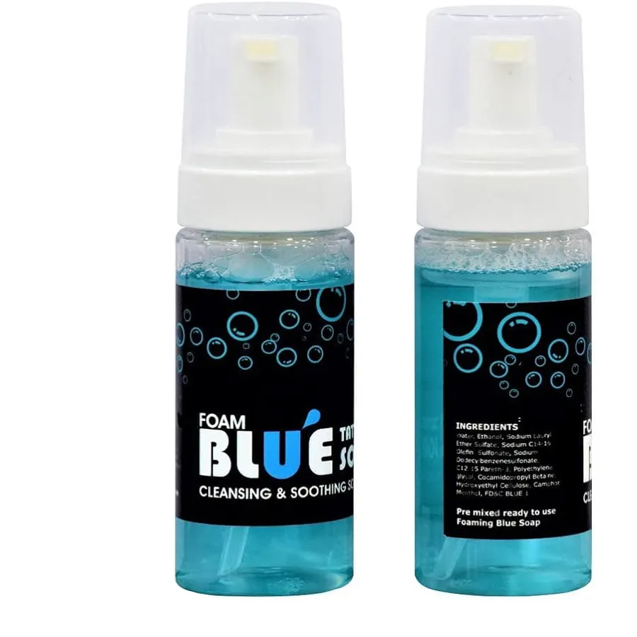 Blue Foaming Tattoo Soap