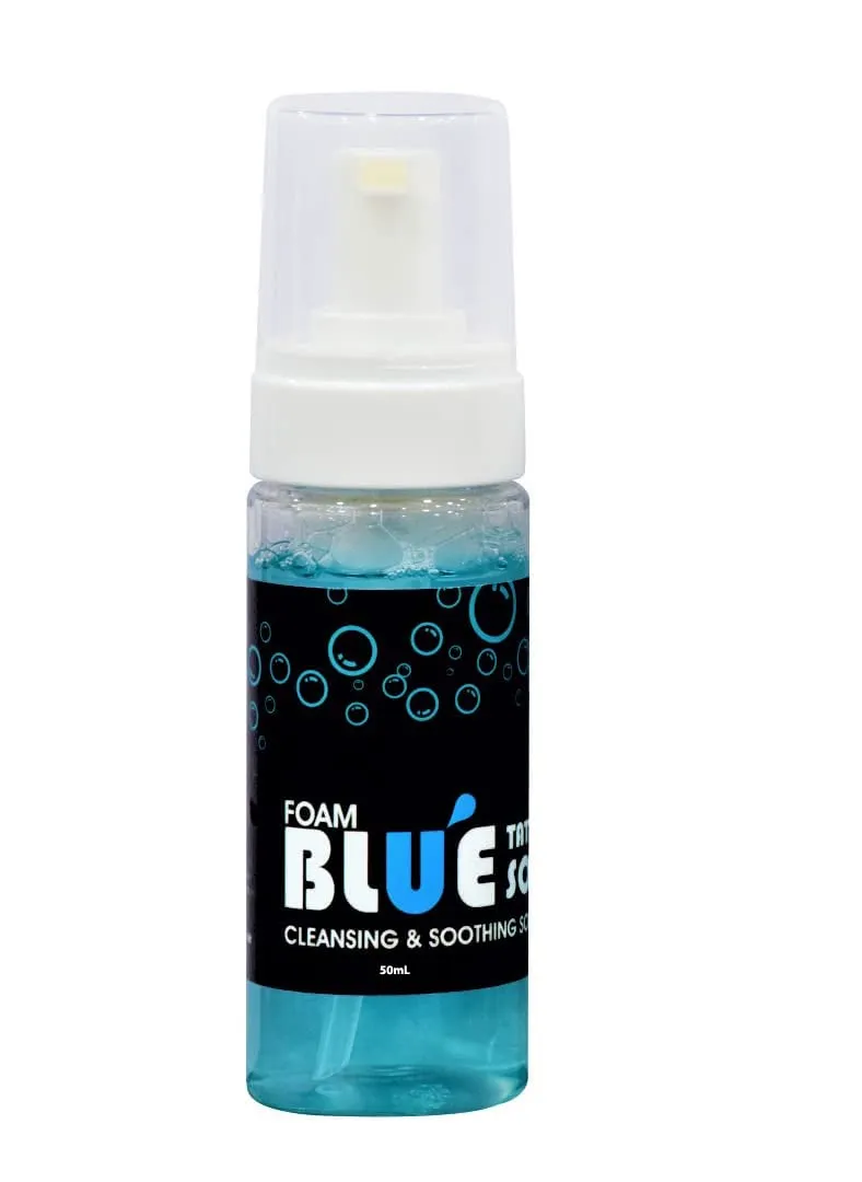 Blue Foaming Tattoo Soap