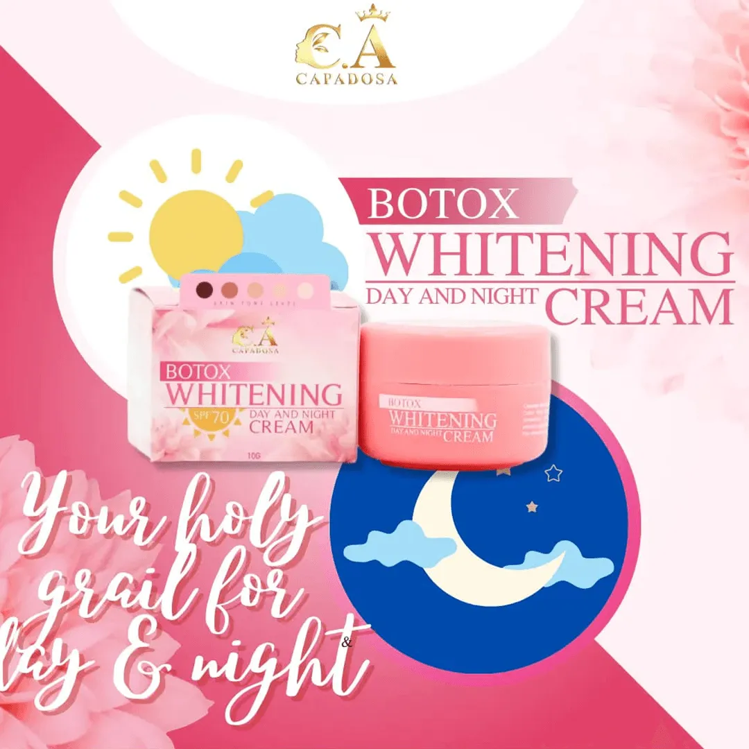 Botox Whitening Day and Night Cream 10g