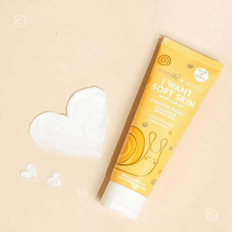 Brilliant I want Soft Skin Foaming Facial Cleanser - 100ml