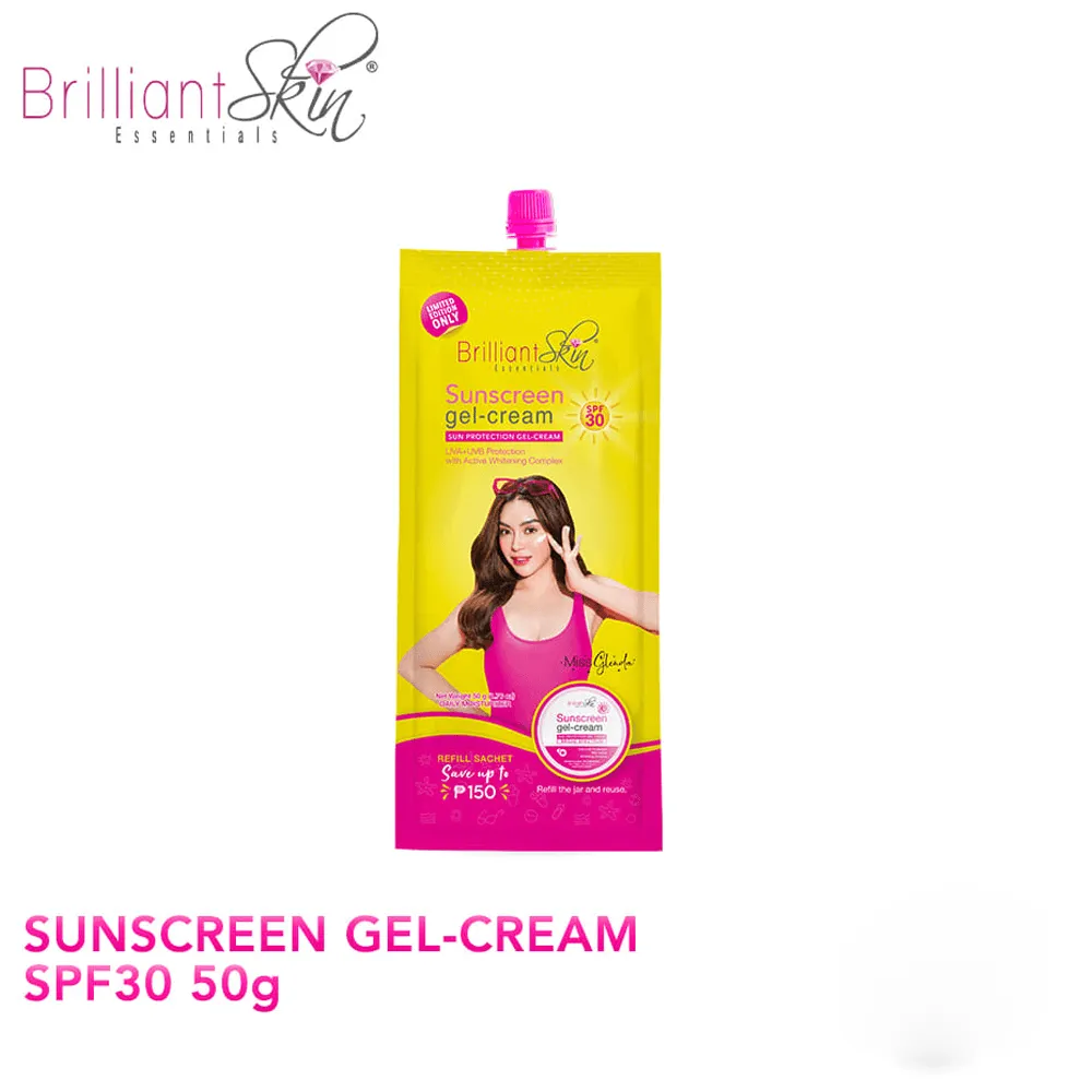 Brilliant Skin Care Sunscreen Gel Cream SPF30 - 50g