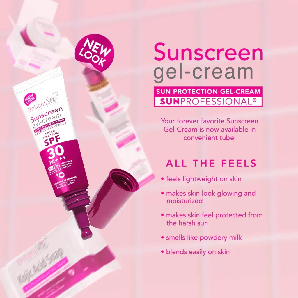 Brilliant Skin Sunblock Gel-Cream SPF 30 - 10g