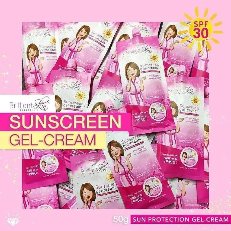 Brilliant Skin Sunscreen Gel Cream - 50g