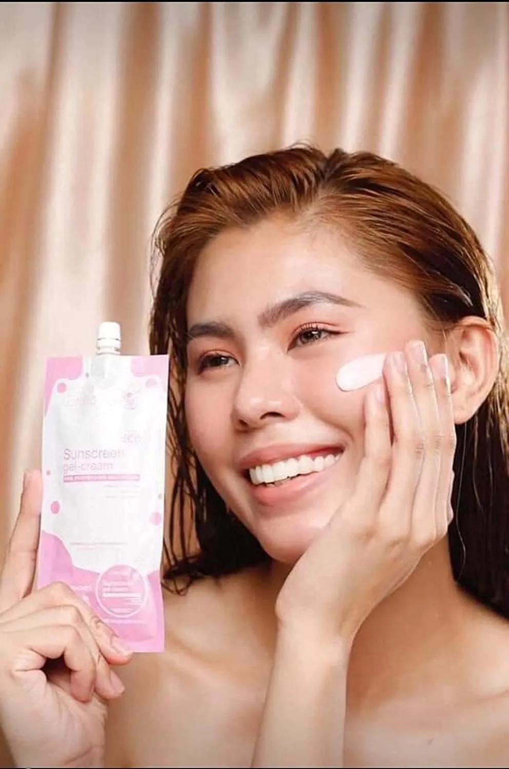 Brilliant Skin Sunscreen Gel-Cream - UVA   UVB Protection, 50g