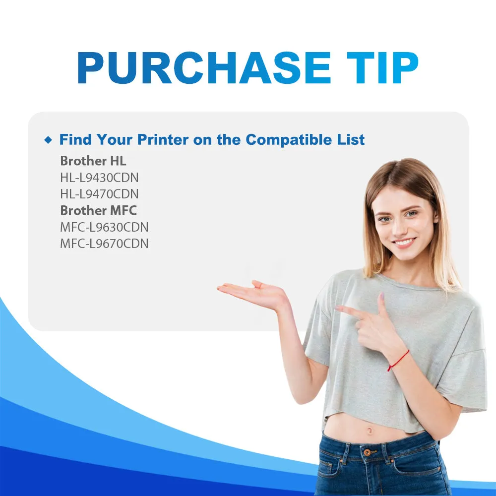 Brother TN-815 Toner Set | Compatible TN815BK/C/M/Y 4-Pack