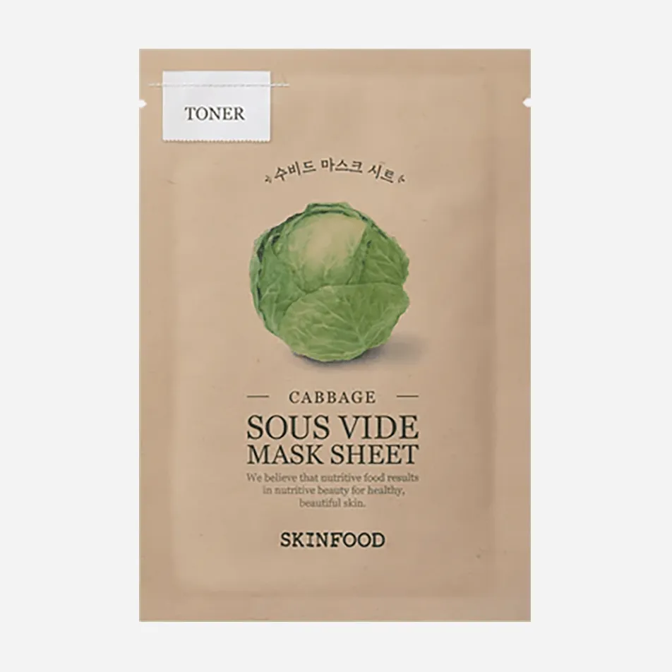 Cabbage Sous Vide Mask Sheet