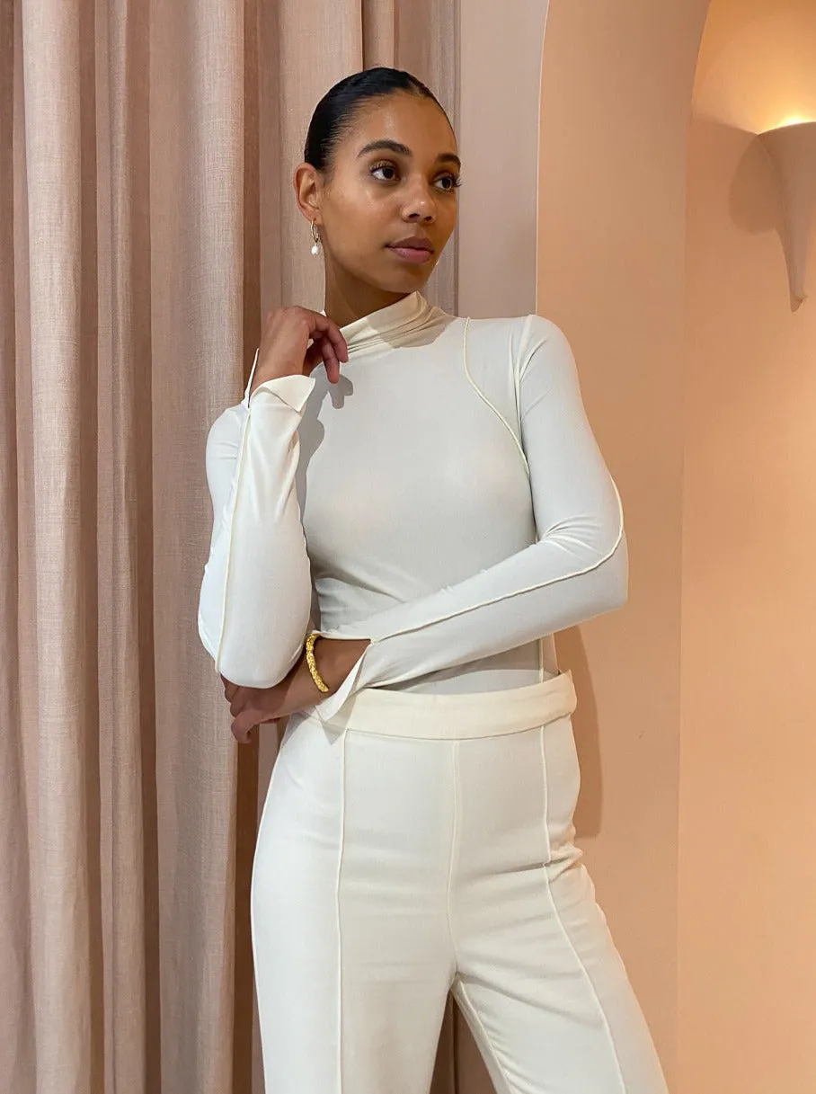 Camilla and Marc Dixon Stocking Top in Cream