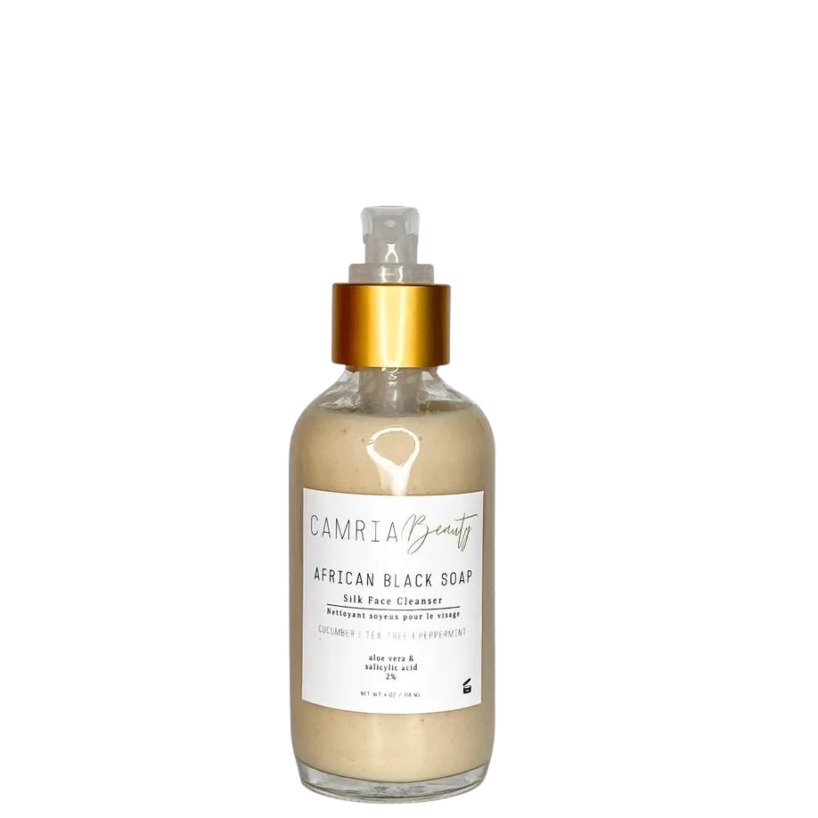 Camria Beauty | African Black Soap Silk Face Cleanser | 8oz