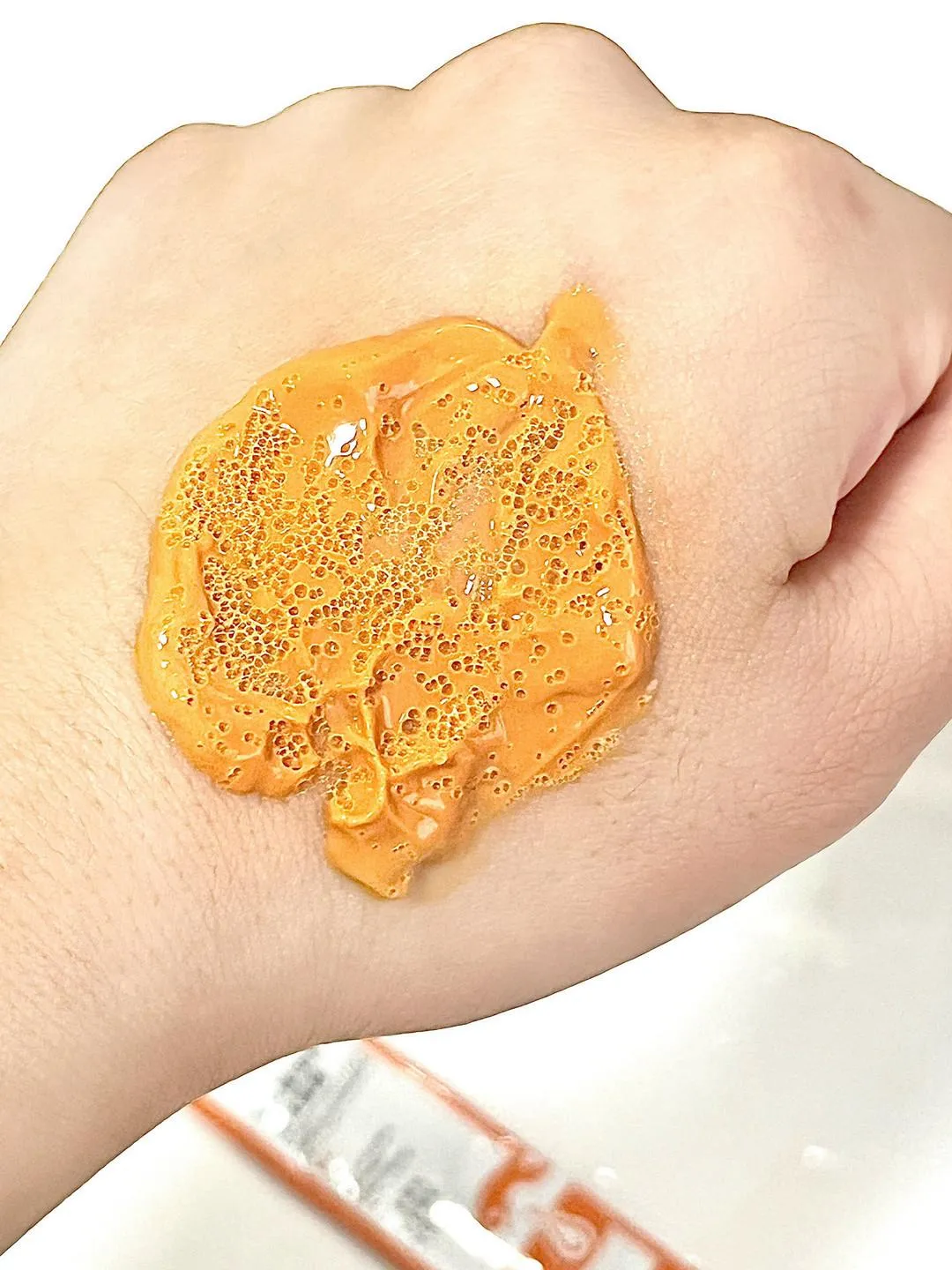 Carrot Foam Mask with Acid Complex Deep Bubble Cleaning Pore Cleansing , Blackhead removal, Exfoliation, Moisturizing (4gm x 12pcs Pack)