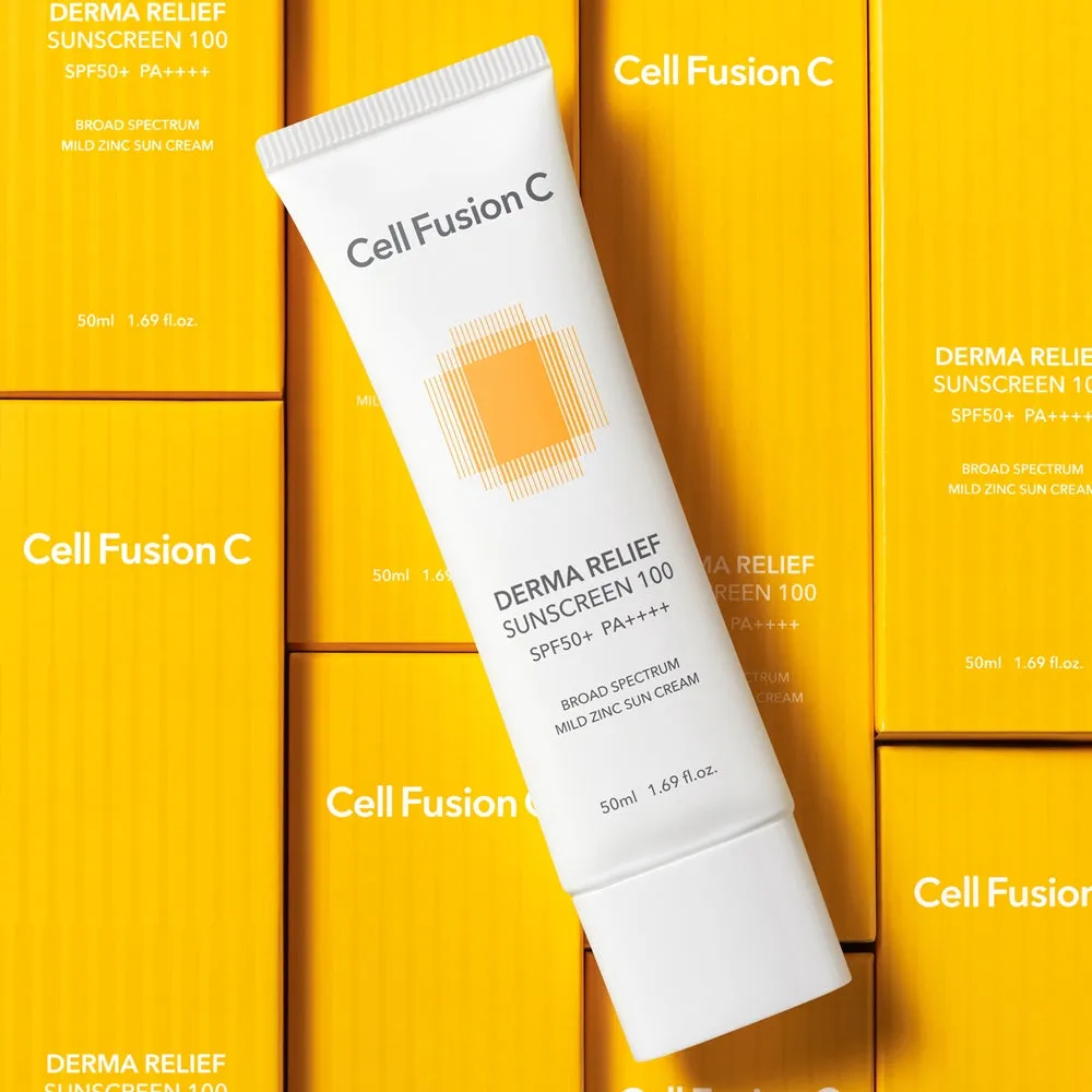 [Cell Fusion C] Derma Relief Sunscreen SPF50  / PA     50ml