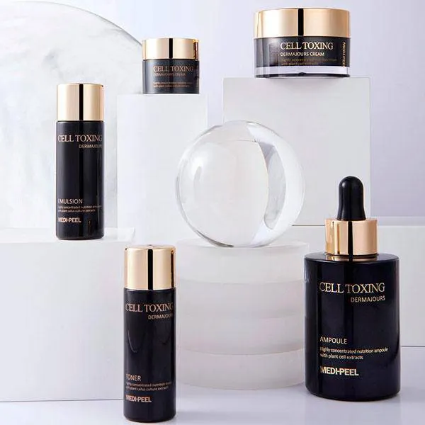 Cell Toxing Dermajours Essential Set 100ml x 1, 50g x 1, 30ml x 2, 10g x 1
