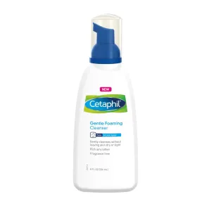 Cetaphil Gentle Foaming Cleanser, All Skin Types 8 oz