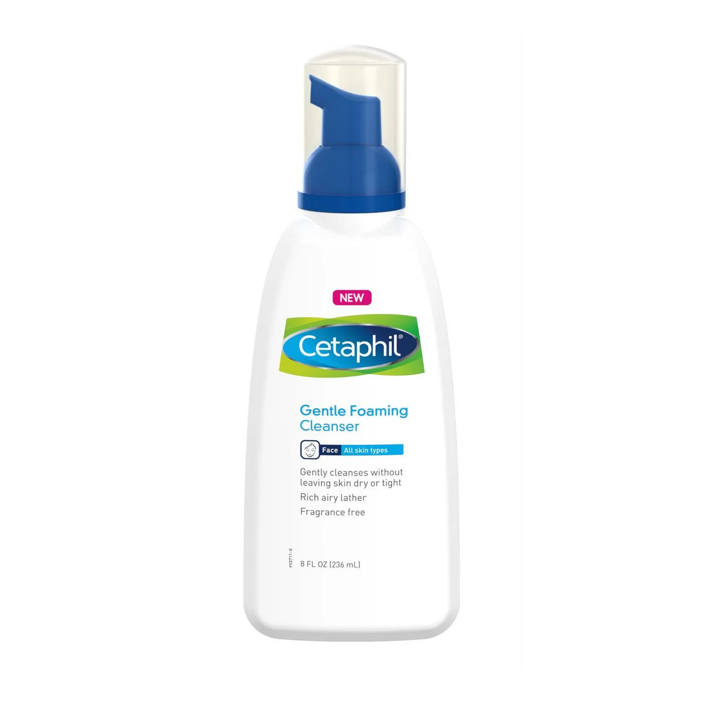 Cetaphil Gentle Foaming Cleanser, All Skin Types 8 oz