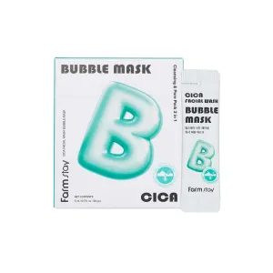 Cica Facial Wash Bubble Mask 5ml x 20pcs