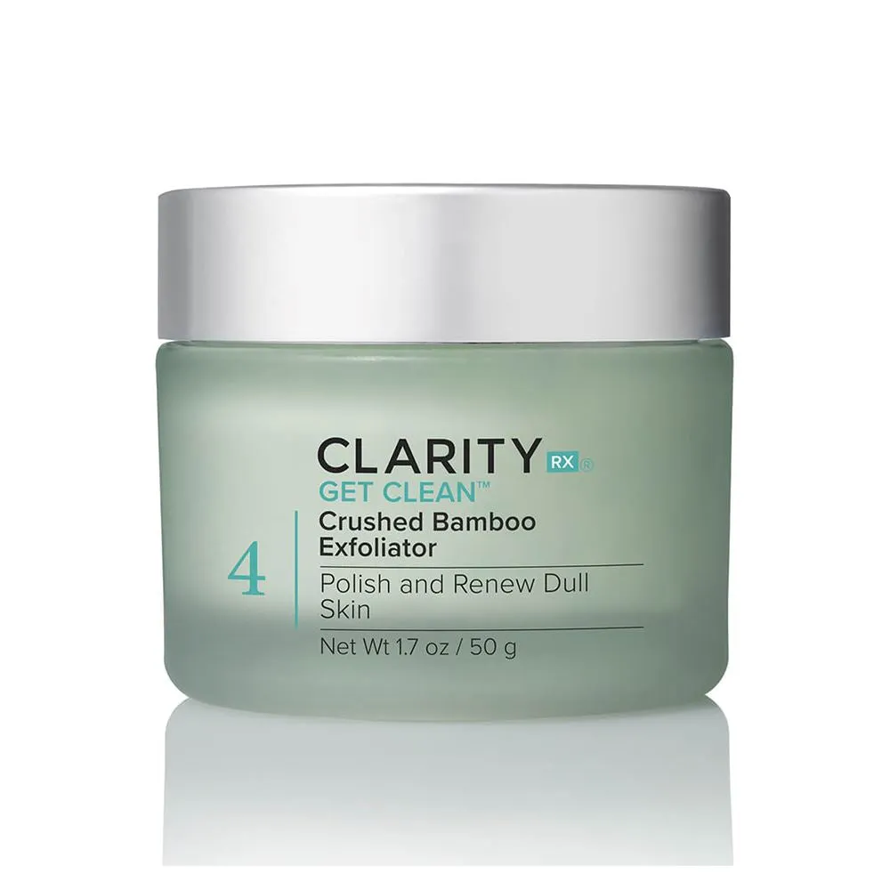 ClarityRx Get Clean Crushed Bamboo Exfoliator