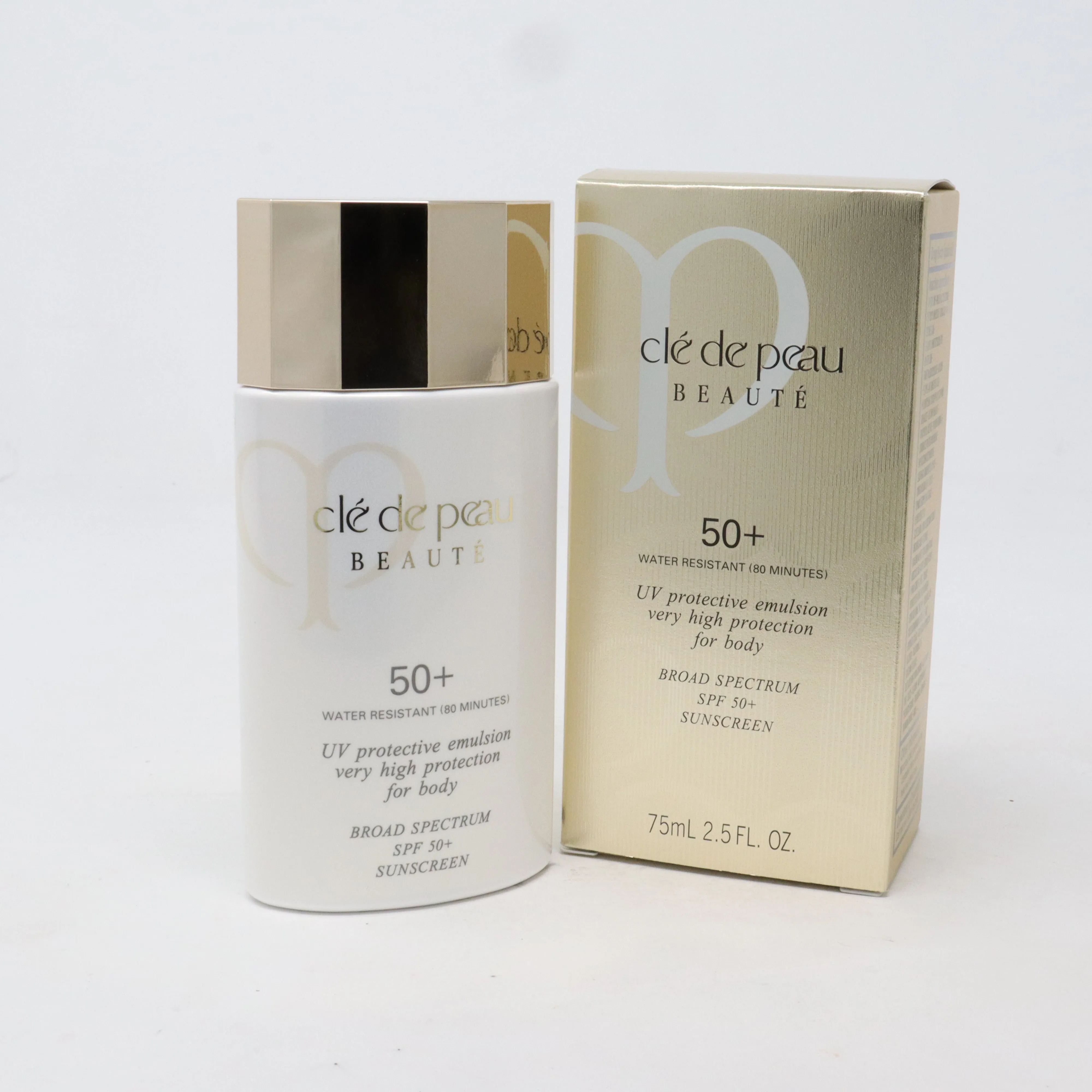Cle De Peau Beaute Uv Protective Emulsion For Body Spf 50  2.5oz  New With Box