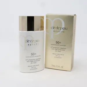 Cle De Peau Beaute Uv Protective Emulsion For Body Spf 50  2.5oz  New With Box