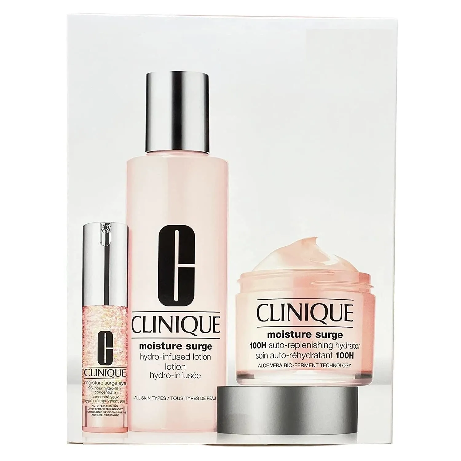 Clinique Moisture Surge 100H Set Hydrator Hydro Infused Lotion Eye Concentrate