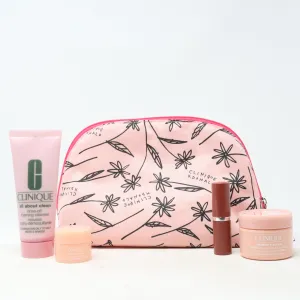 Clinique Skincare And Makeup 5 Pcs Set  / New With Bag