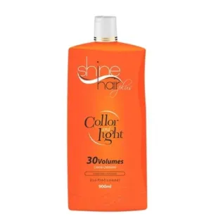 Collor Light Creamy Perfumed Oxidant Emulsion 30 Volumes 900ml - Shine Hair