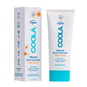 COOLA Mineral Body Lotion SPF 30 - Tropical Coconut