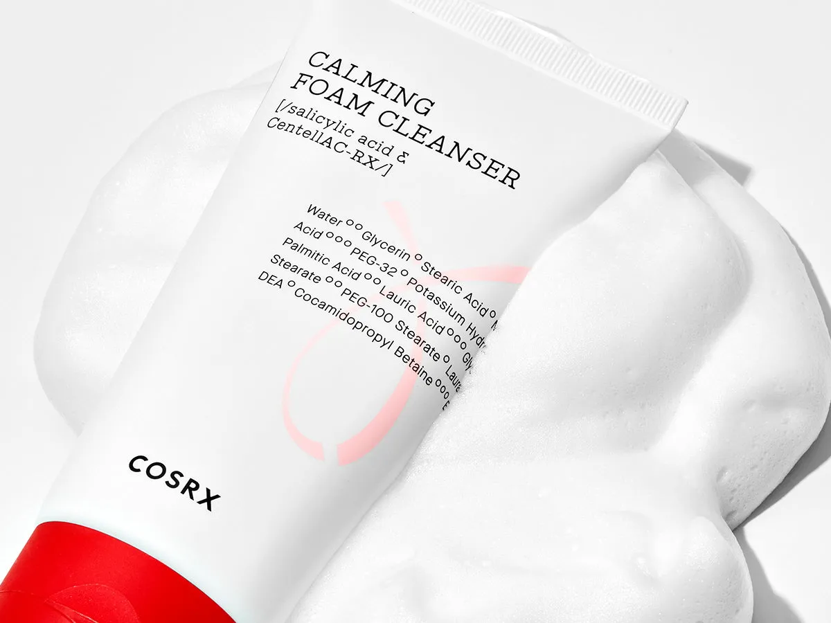 COSRX AC Collection Calming Foam Cleanser (Salicylic Acid) 코스알엑스 AC 컬렉션 카밍 폼 클렌저 150ml (살리실산)