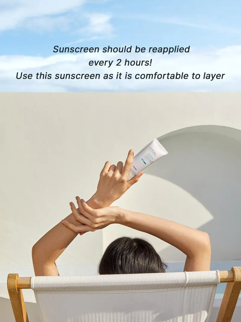 COSRX Aloe 54.2 Aqua Tone Up Sunscreen SPF50  PA     واقي الشمس مع تفتيح فوري