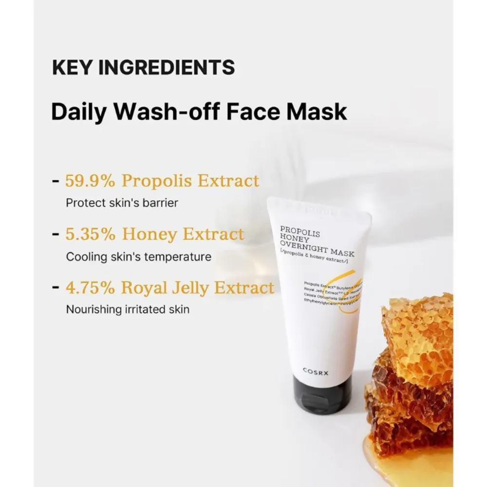 Cosrx Full Fit Propolis Honey Overnight Mask
