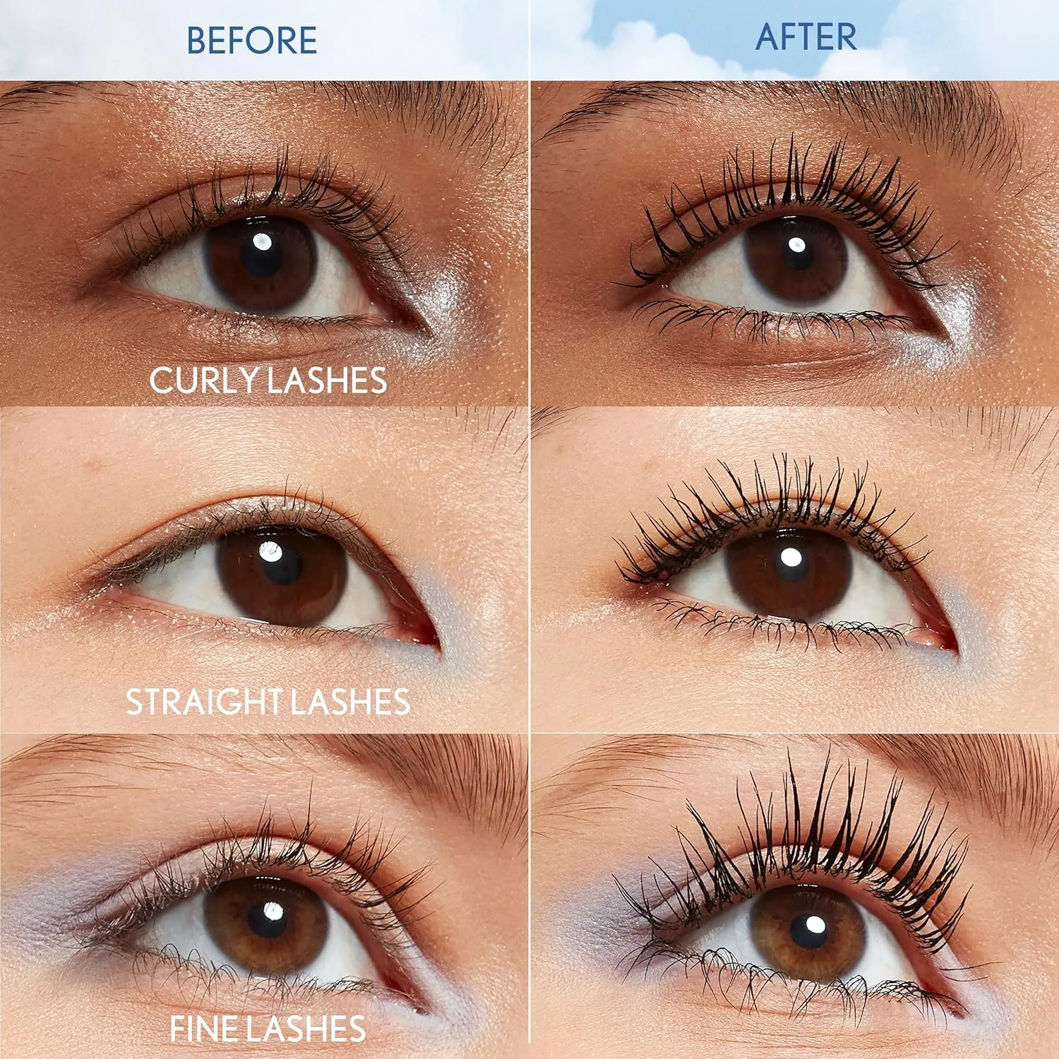 CoverGirl Lash Blast Supercloud, 800 Super Black, Mascara, Long-Lasting, No Clump or Smudge, Doesn't Flake, Vegan, 0.33oz
