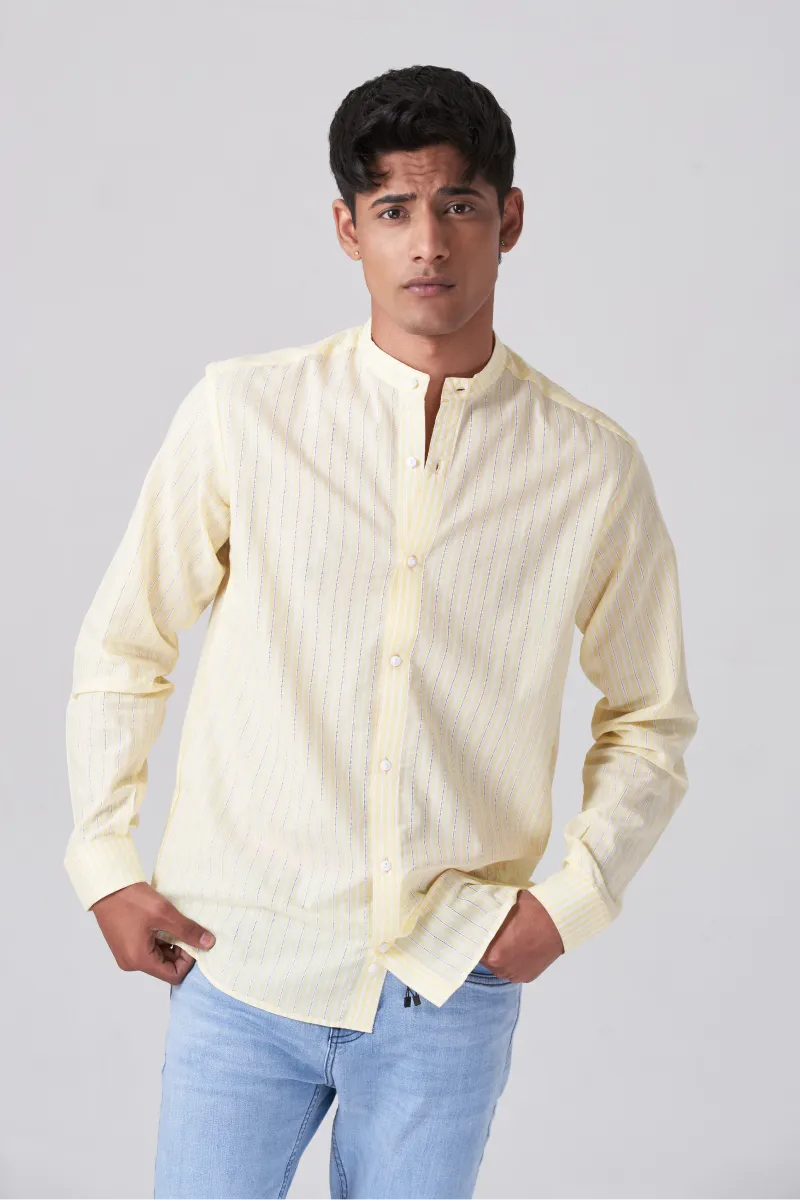 Cream Men’s Casual Classique Shirt