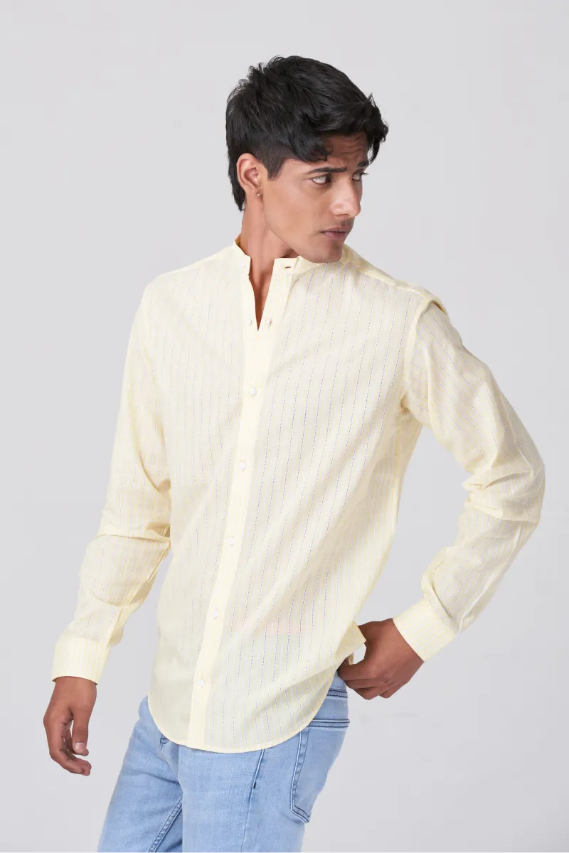 Cream Men’s Casual Classique Shirt