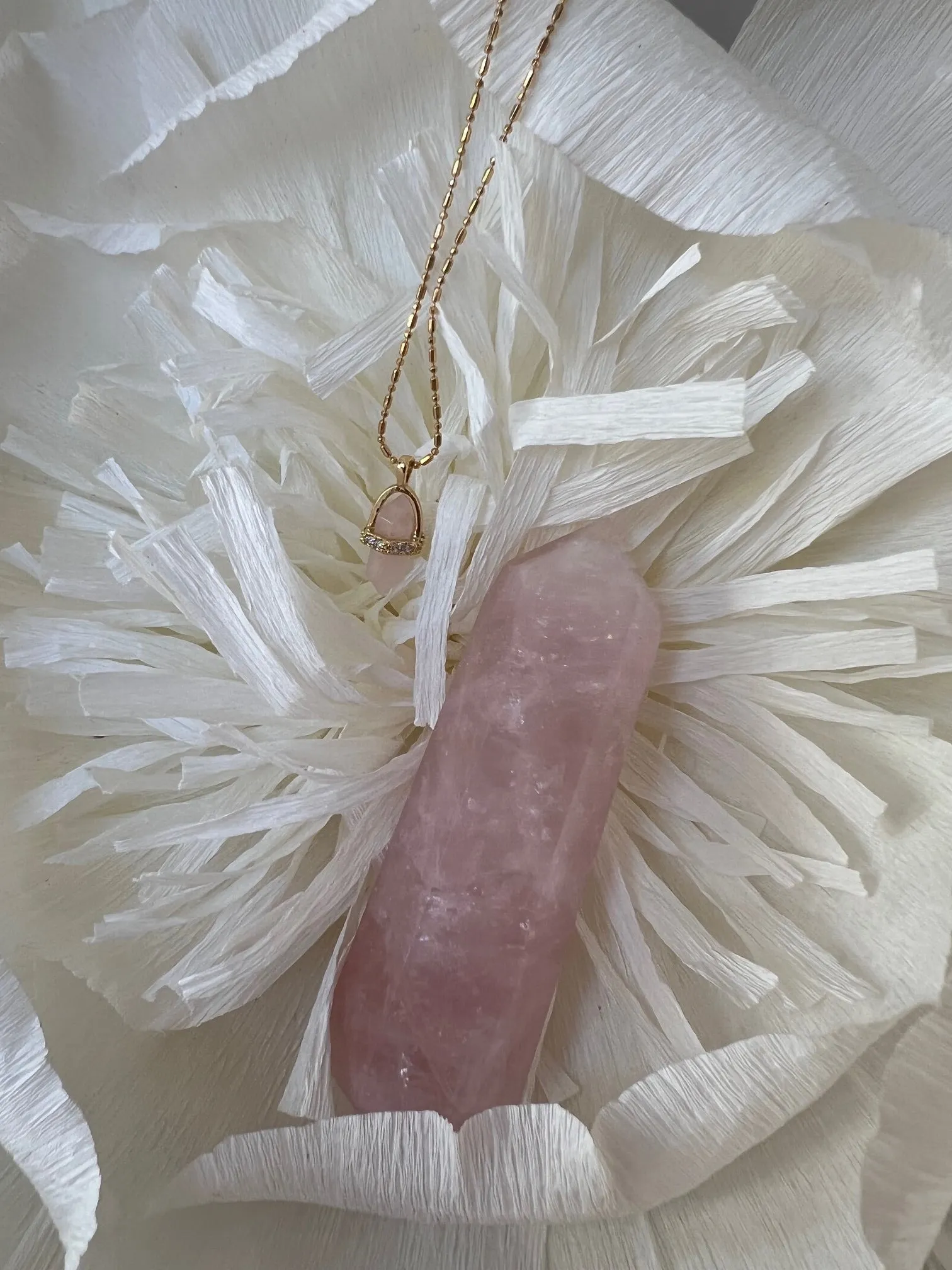 Crystal Point   Necklace Gift Set