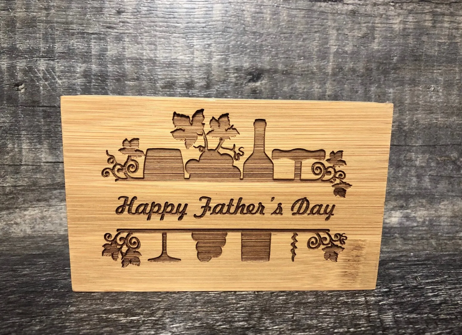 Custom Wine Tool Gift Set Personalized Dad Father's Day Gift Mom Birthday Wine Lover Gift Thank You Cork Screw & Wine Stopper
