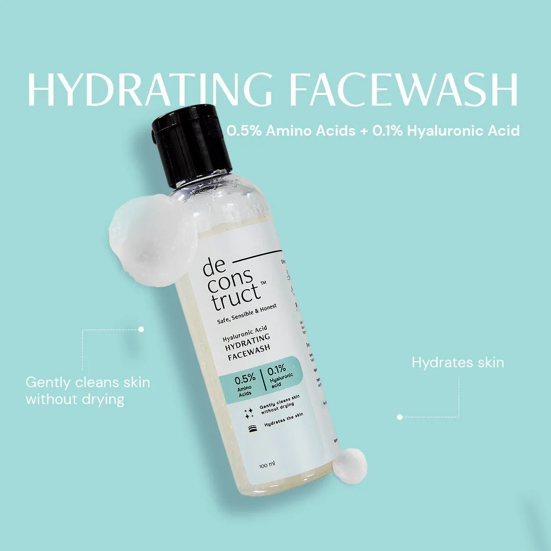 Daily Double Cleansing Duo for Dry Skin - Soothing Cleansing Balm    Hydrating Face Wash