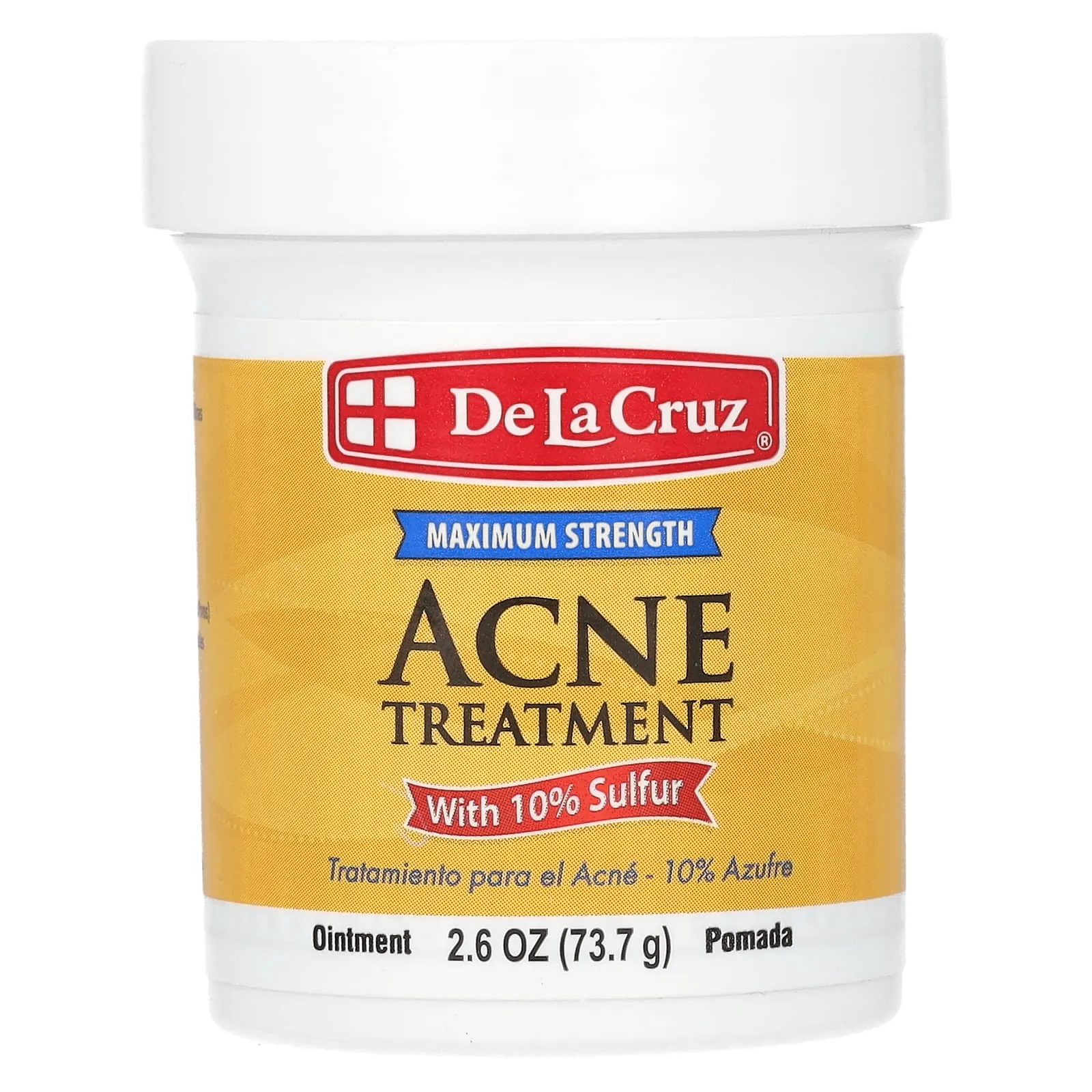 De La Cruz Maximum Strength Acne Treatment - 73.7g