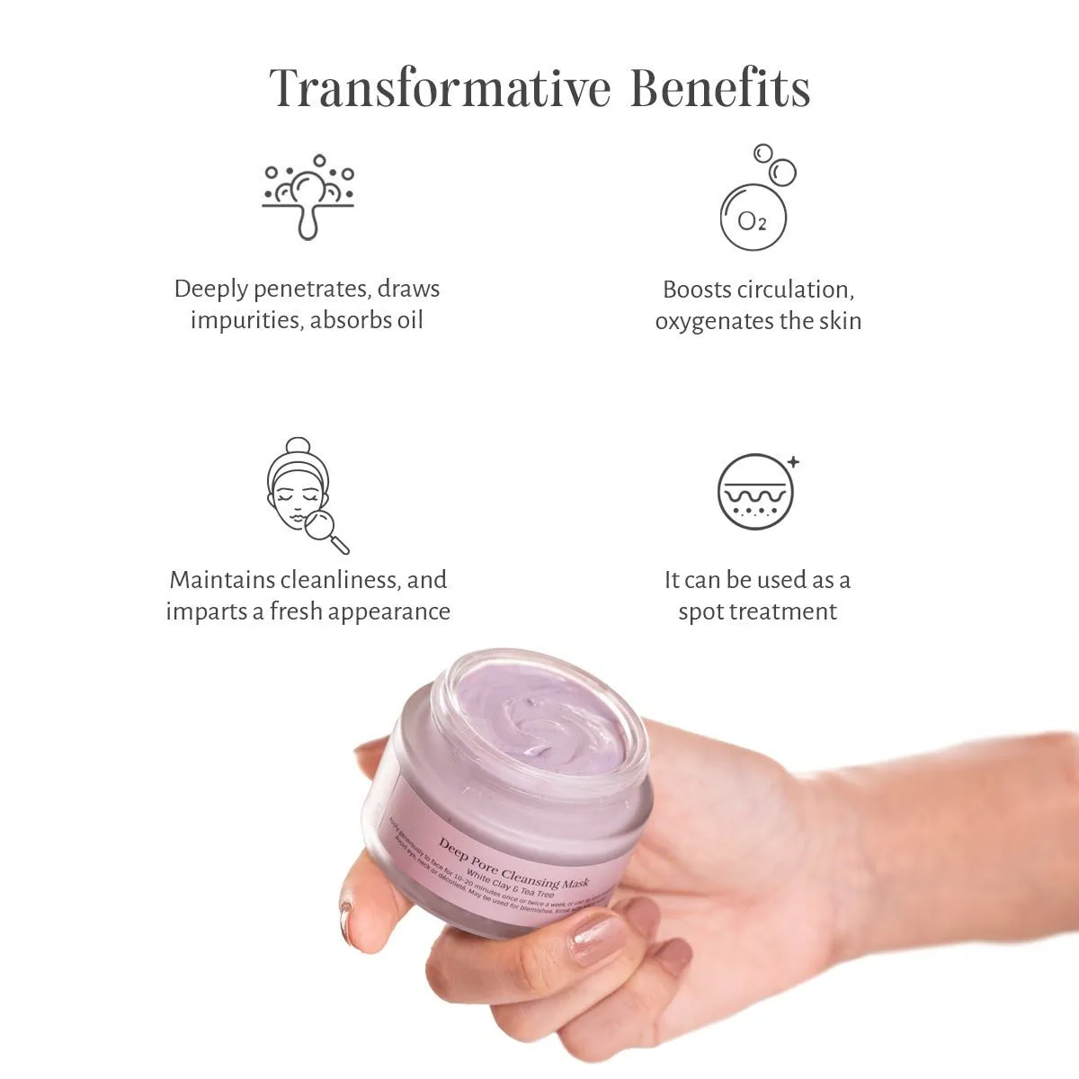 Deep Pore Cleansing Mask 50ml - Purifying Mask