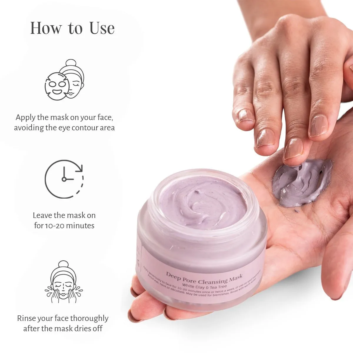 Deep Pore Cleansing Mask 50ml - Purifying Mask