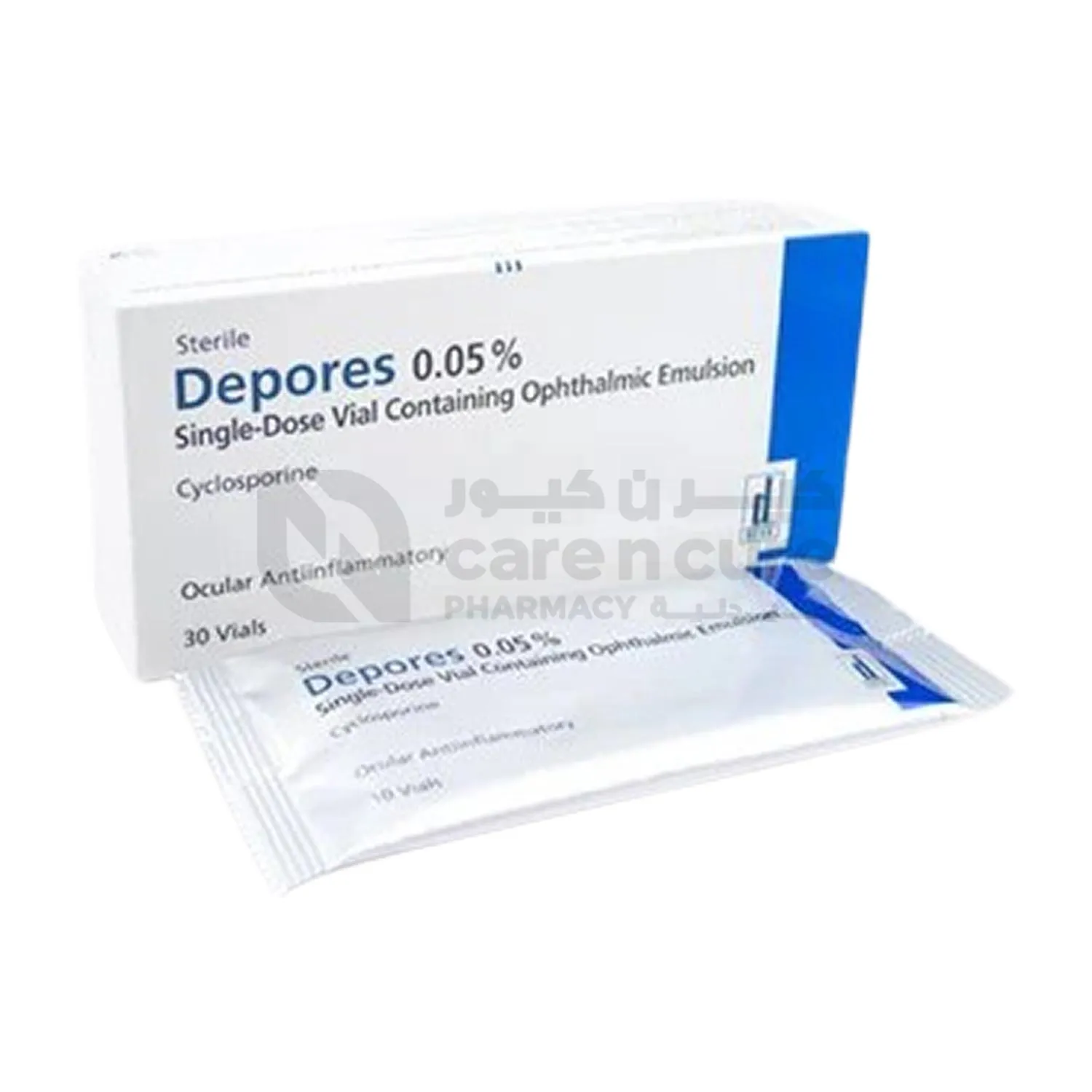 Depores 0.05 % 0.4 ml X 30 Vials (Original Prescription Is Mandatory Upon Delivery)