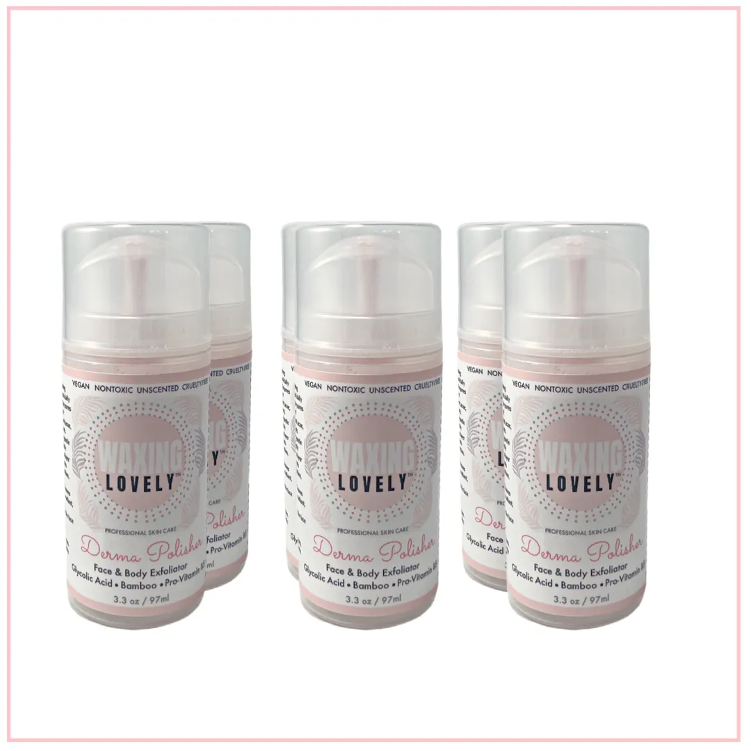 DERMA POLISHER EXFOLIATOR 3.3 OZ -6WP