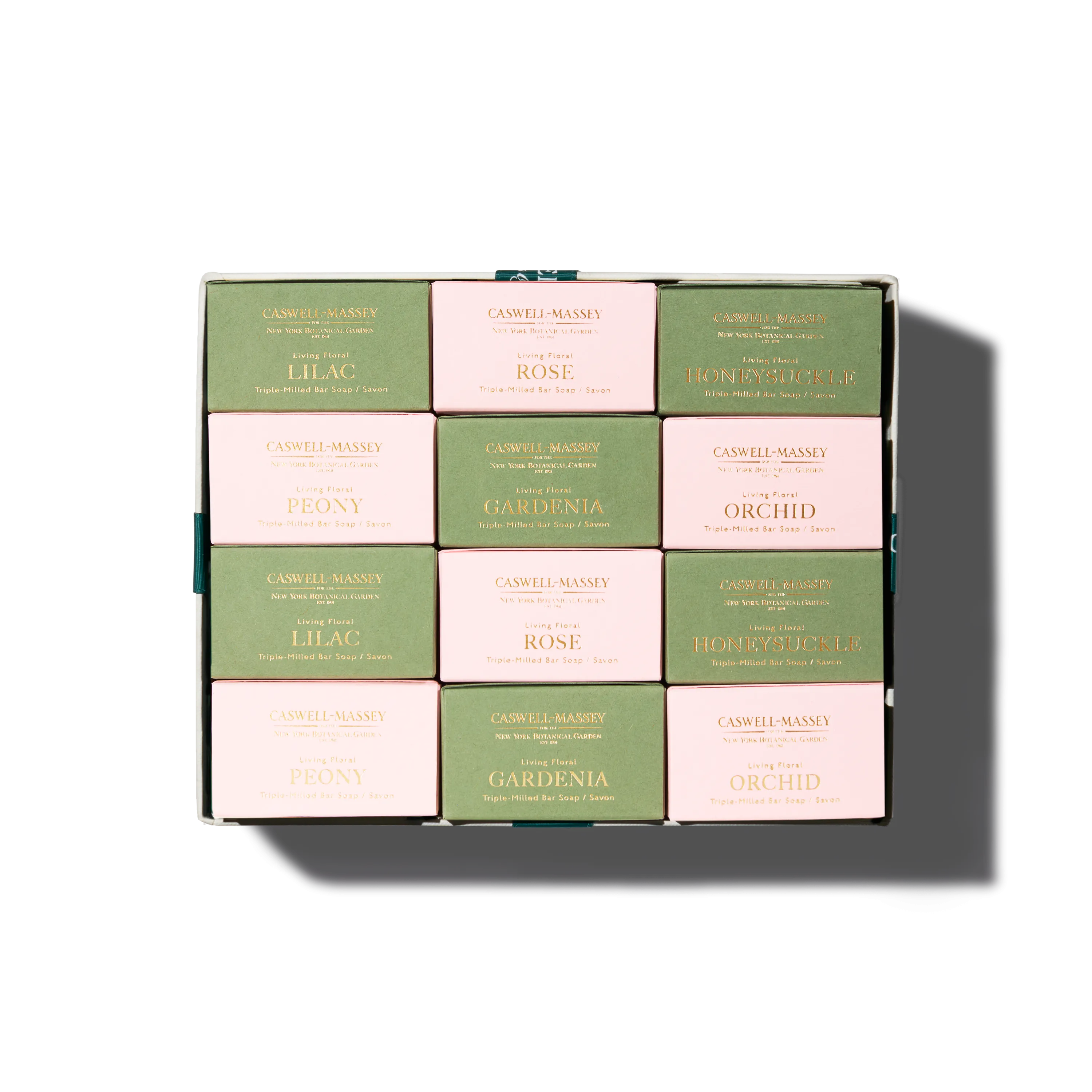 Designer Floral Twelve-Soap Collection