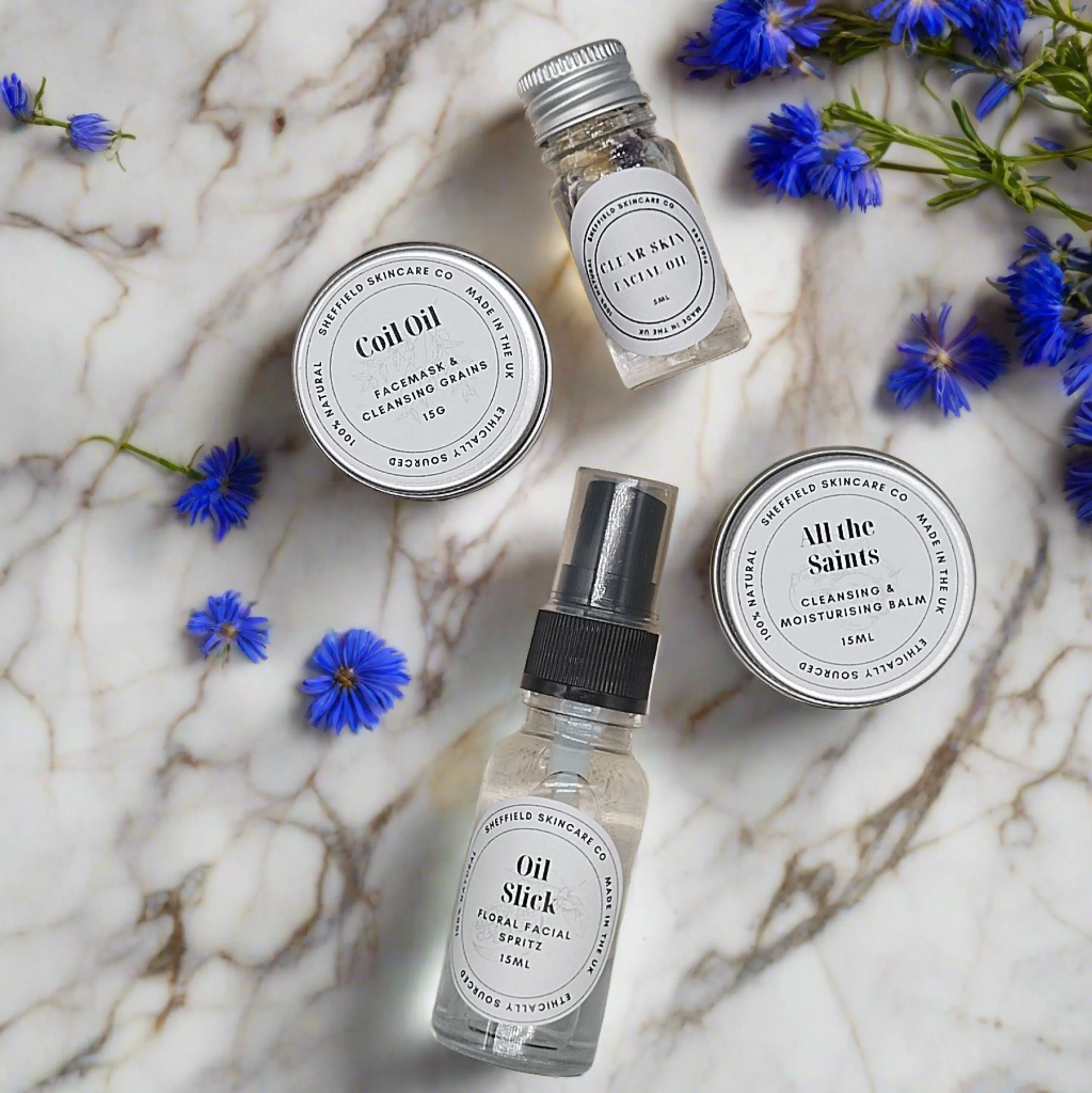 Detoxing mini facial set