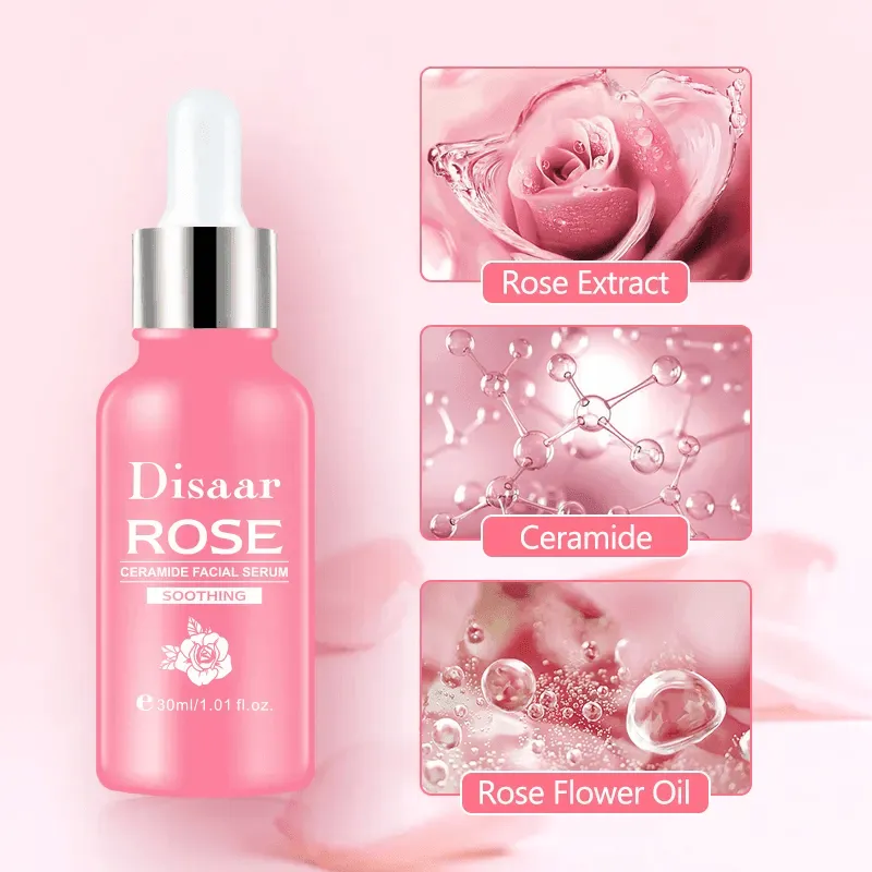 Disaar Repair & Brighten Multi Function Essence Rose Face Serum - 30ml