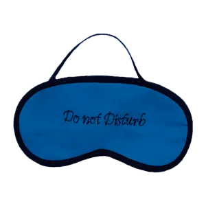 Do Not Disturb (Blue) Eye Mask