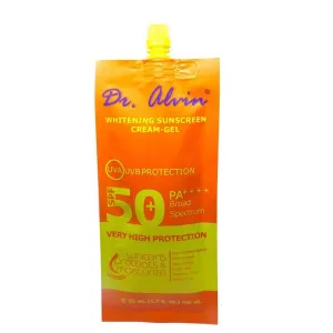 Dr. Alwin Whitening Sunscreen Cream Gel SPF 50   50ml